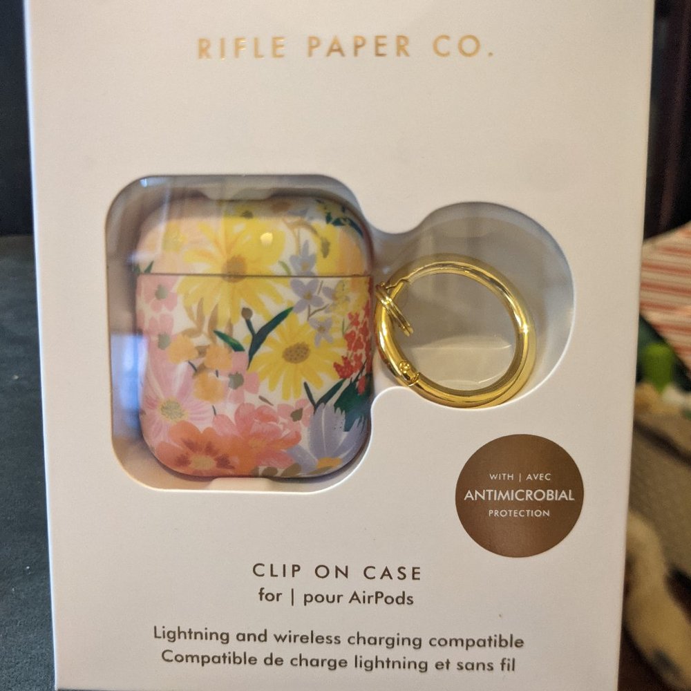 Rifle Paper Co. AirPods case